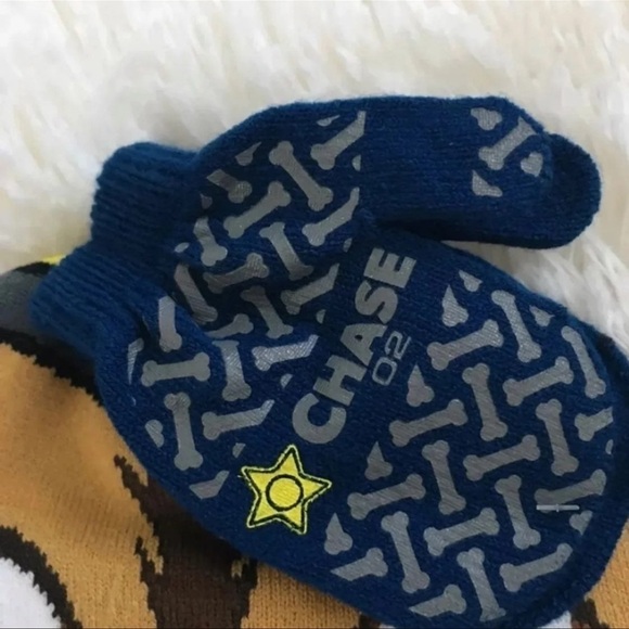 (NWOT)  Patrol Chase Hat & Mitten Set, Size: 2T-4T - Picture 5 of 9